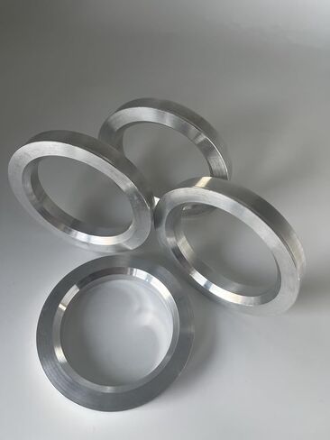 4pcs Wheel Hub Centric Rings 106.1 to 77.8 - OD=106.1mm ID=77.8mm - Aluminium Alloy Wheel Hubrings 77.8 to 106.1 in Saudi Arabia
