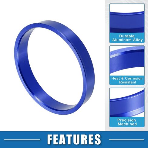 A ABSOPRO Car Hub Centric Rings OD 60.1mm to ID 56.1mm Hub Centric Rings Wheel Bore Center Spacer Aluminum Alloy Blue (Set of 4) in Saudi Arabia