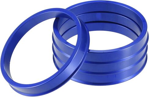 A ABSOPRO Car Hub Centric Rings OD 60.1mm to ID 56.1mm Hub Centric Rings Wheel Bore Center Spacer Aluminum Alloy Blue (Set of 4) in Saudi Arabia
