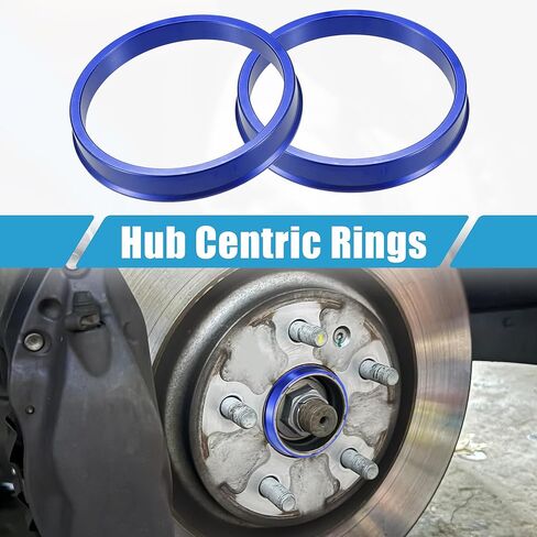 A ABSOPRO Car Hub Centric Rings OD 60.1mm to ID 56.1mm Hub Centric Rings Wheel Bore Center Spacer Aluminum Alloy Blue (Set of 4) in Saudi Arabia