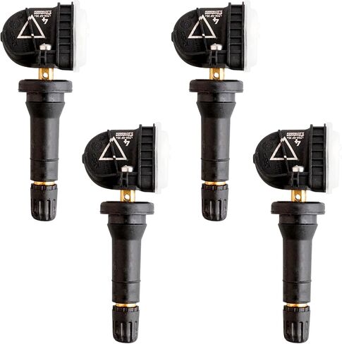 4Pcs TPMS Tire Pressure Monitoring System Sensor 315 MHz OBD/Manual Re-learn Adaptation Clamp-in Compatible with Cadillac STS XLR Replaces 25758220 25981210 10354988 10306573 974-012 in Kuwait