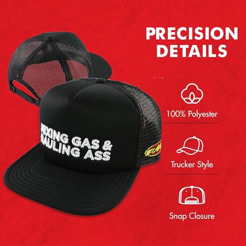 قبعة FMF Gas Trucker (أسود) in Saudi Arabia