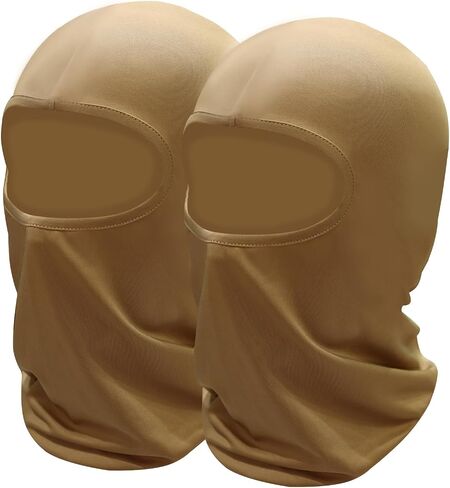 SHEVERCH 2 Pack Army Green Ski Mask UV Protection Balaclava Face Mask Men Women Football Motorcycling in Saudi Arabia