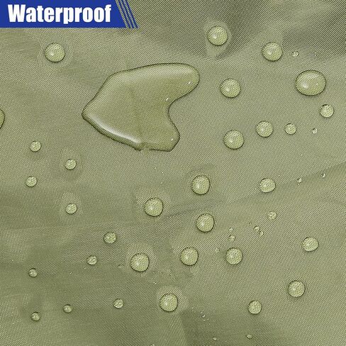 X AUTOHAUX 55"x26"x36" Motorbike Mobility Scooter Cover Waterproof Rain Protection 190T Polyester Green in Saudi Arabia