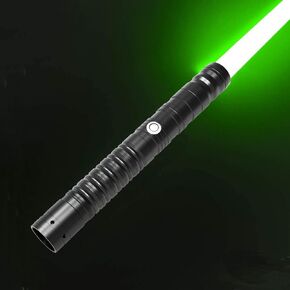 Refunny Lightsaber, Dueling Light Saber Metal Hilt Support Heavy Dueling,12 Colors Lightsaber Type-C Charge Cosplay Gift