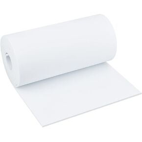 BENECREAT 118x11.8 Inch White EVA Foam Sheet, 5mm Thick EVA Foam with High Density, Large Crafts Foam Roll for Art Craft, Cosplay Costume, DIY Projects