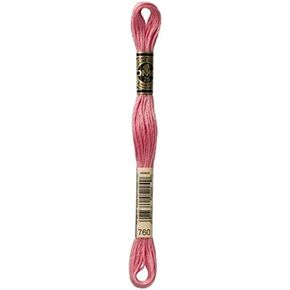 DMC Stranded Cotton Embroidery Thread 760 - per skein