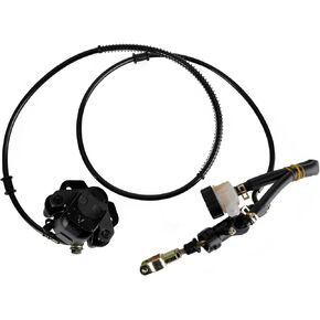 Bruce & Shark Go Kart Rear Brake Caliper Kit for 50cc 70cc 90cc 110cc 125cc 150cc 200cc - Fits for Quad ATV, Go Kart, Golf Cart, and Drift Trike - Complete Hydraulic Brake Assembly