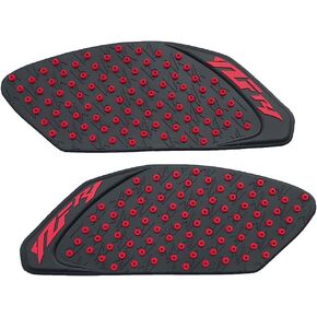 Red Dot Gas Fuel Tank Pad Traction Side Fuel Knee Grip Decal Compatible with Yamaha YZF R1 2009-2014