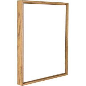 SNOWECRAFT Blank Framed Canvas for Painting | 11x14 inch Modern Empty Canvas in Natural Wood Color | Blank Canvas with Frame for Personalized Wall Art