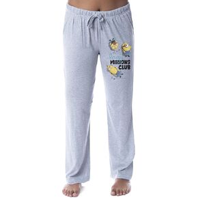 Despicable Me Womens' Minions Lazy Club Character Sleep Pajama Pants
