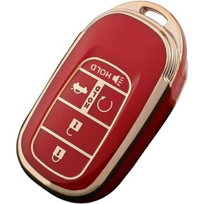 Key Fob Cover for Honda 2023 2024 Civic Accord Pilot HRV CRV Odyssey Car Key Case Protector Holder Shell