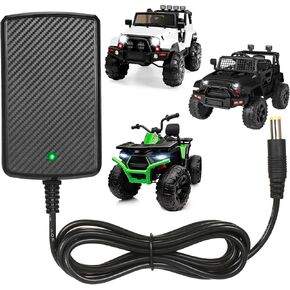 24V Battery Charger for Ride on Toys Car 24 Volt 1000mA Kids Battery Charger Class 2 Power Supply for SUV Jeep 4x4 Trax Dynacraft Go-Kart ATV Tractor Truck 24 Volt Kids Charger for Ride On Toys Car
