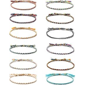 COLORFUL BLING Handmade Sea Tutle Totoise Bracelets Sets Adjustable Waterproof String Strand Bohemia Surfing Wave Bracelets for Women Friendship Anklets Foot Jewelry
