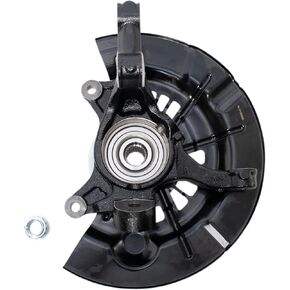 TRQ Complete Wheel Hub Bearing & Steering Knuckle Assembly RH Passenger Side for 12-17 Toyota Camry 2.5L