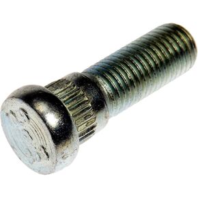 Dorman 610-253 M12-1.50 Serrated Wheel Stud - 14.10mm Knurl, 38.5mm Length Compatible with Select Models, 10 Pack