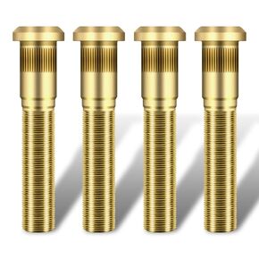 4Pcs Trailer Hub Wheel Press in Studs Heavy Duty 5/8" x3.5 for 10K & 12K Axle Dexter 007-115-00 Wheel Studs Lug Hub Studs Bolts Carbon Steel Durable