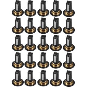 Fuel Injector Filter Basket - Car Rebuild Repair Kit - for Honda Plastic Black - 25 Pcs