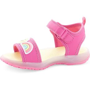 carter's Girls Stellah Sandal, Fuchsia, 4 Toddler