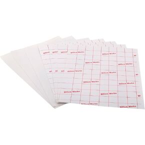 DEST TECH Self-Adhesive Laminating Sheet- 9x12 inches, 3mm Thickness, Pack of 8 pcs- Organize and Protect Documents, Kid's Artwork, Scrapbooking, Chore Charts, and Menu