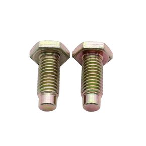 4 PCS/Set SHLPDFM Front Seat Belt Floor Pan Mounting Attachment Bolts Bow Tie Head Hardtop INL10527 INL10528 Compatible with 1964-1981 GM A/B/X/F-Body Camaro/Firebird