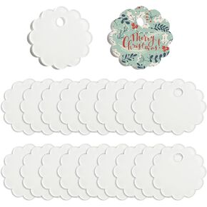 PYD Life 20 Pack Sublimation Ornaments Blanks Acrylic Round 3.1" for Personalized Christmas Tree Home Decor Bulk