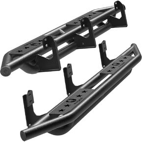 Tyger Auto Star Armor متوافق مع 2005-2015 Nissan Xterra | TG-AM2N20338 | ألواح الجري ذات القضبان الجانبية من Nerf، باللون الأسود المزخرف in Kuwait