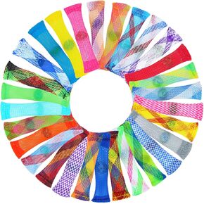 Marble Mesh Fidget Toys Stress Anxiety and Depression Relief for Adults and Children,Mixed Colors (30 Pcs)