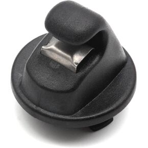 Interior Sun Visor Hook Clip Bracket Compatible for VW Volkswagen Golf MK7 2013 2014 2015 2016 2017 Sun Visor Holder 5G0857561B (Gray)