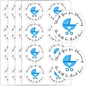 Remarkable Round Baby Shower Stickers,Thank You for Showering US,1.5 Inch Girl Boy & Gender Neutral Round Baby Shower Favor Labels Stickers 504pcs (Pink)