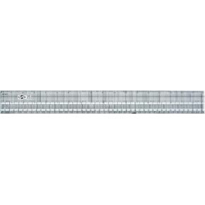 ALVIN Clear Grid Scale G45, Measuring Tool and Pattern Making Scale, Multipurpose for Design, Drafting, Art, and More, Great for Students and Professionals - 18 Inches