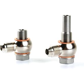 -6AN x 1/4NPSM Banjo Bolt Fitting is compatible with GM Transmission Oil Cooler 97~10 4L80E