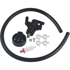 طقم تبديل صمام إغلاق الوقود لخزان بيتكوك ثلاثي الاتجاهات لـ Polaris ATV Sportsman 335 325 330 400 500 600 700 7052161 (صمام خزان الوقود ثلاثي الاتجاهات مع مقبض بلاستيكي) in Kuwait