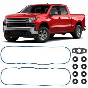 Avsty Valve Cover Gasket Seal Set for Chevy Silverado Suburban Tahoe Trailblazer Colorado Impala, GMC Sierra Yukon Canyon Envoy 1999-2020 4.8L 5.3L 5.7L 6.0L 6.2L Replace OE VS50504R 12560696