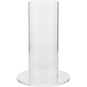 GALPADA Acrylic Scrunchie Holder Stand Vertical Hair Tie Organizer Clear Headband Display Holder Bracelet Bangle Tower for Women Girls Jewelry Hair Accessories