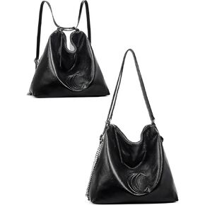 CLUCI Hobo bags Shoulder Bag handbags Backpack Purse for Women Leather Large Fashion Travel Convertible Multipurpose
