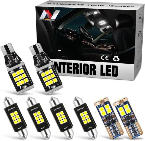 2 Pcs Dome Light LED Car Interior Bulb Kit Compatible With 2010-2015 Camaro, 194 (2B), Car License Plate Map Light, IN-LED-KIT-019 in Kuwait