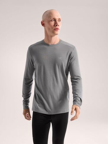 حذاء Arc'teryx Rho Merino من الصوف برقبة دائرية للرجال LS | طبقة أساسية من صوف ميرينو خفيف الوزن in Saudi Arabia