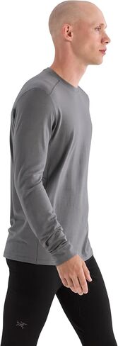 حذاء Arc'teryx Rho Merino من الصوف برقبة دائرية للرجال LS | طبقة أساسية من صوف ميرينو خفيف الوزن in Saudi Arabia