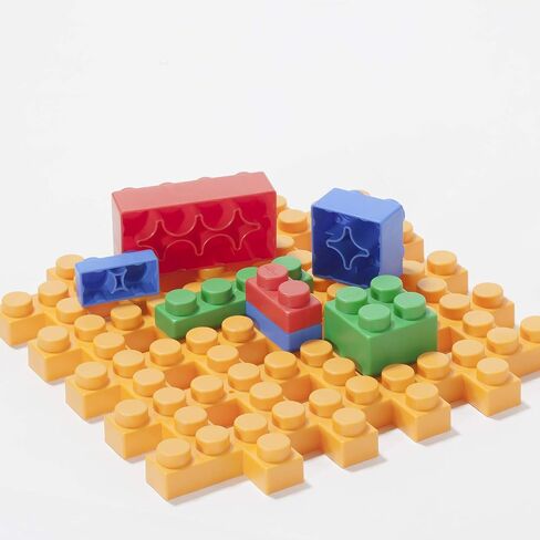 UNiPLAY Large Waffle Soft Building Blocks — Cube Puzzle for Cognitive Development, Early Learning Education and Sensory Play for Ages 3 Months and Up (6-Piece Set) in Saudi Arabia
