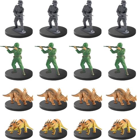 Magnetic Miniature Bases 84pcs, 25mm/0.98inch Black Circular Bases Great for Building Tabletop War Game Miniatures in Kuwait