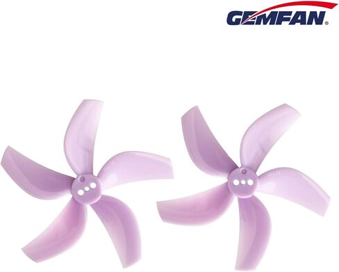 24 قطعة Gemfan D63 مروحية 63 مم 5 شفرات مع دعامات 2.5 بوصة فتحة 1.5 مم مراوح بدون طيار لسباقات RC FPV حرة، 5 ألوان Cinewhoop Ducted Drones in Kuwait