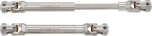 MEUS RACING 2pcs Universal Driveshaft for SCX10 SCX10 II Wraith TRX4 1/10 RC Crawler Upgrades Parts, 104-136mm in Saudi Arabia