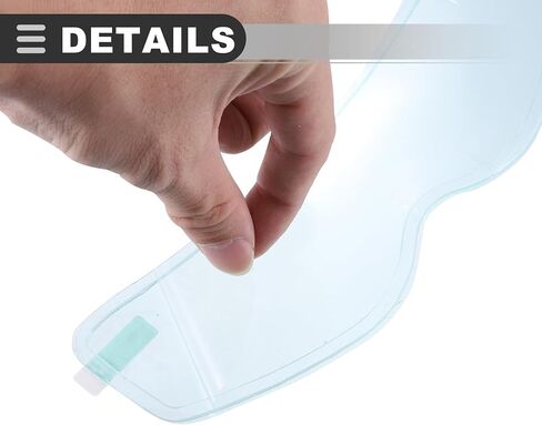 Motoforti Universal Anti Fog Patch, PET, Clear, 4 Pcs in Saudi Arabia