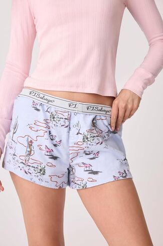 PJ Salvage womens Women's Flannels Short in Saudi Arabia