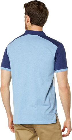 U.S. Polo Assn. Slim Fit Chest Stripe Color-Block Polo in Saudi Arabia