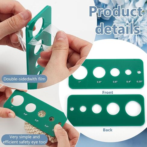 PH PandaHall Safety Eye Tool for Amigurumi Safety Eyes Insertion Tool for Crochet Stuffed Animal Eyes in Saudi Arabia