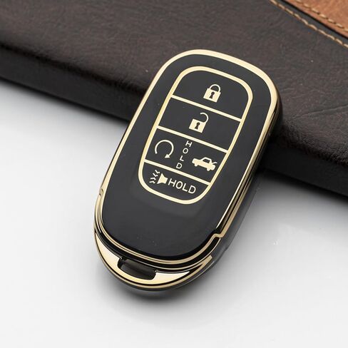 Key Fob Cover for Honda 2023 2024 Civic Accord Pilot HRV CRV Odyssey Car Key Case Protector Holder Shell in Kuwait