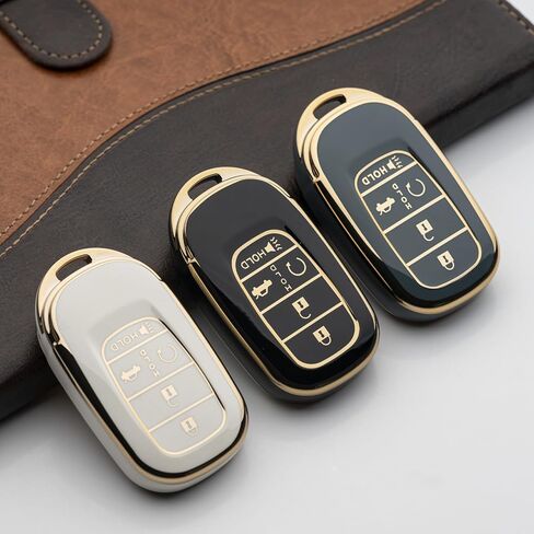 Key Fob Cover for Honda 2023 2024 Civic Accord Pilot HRV CRV Odyssey Car Key Case Protector Holder Shell in Kuwait