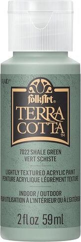 FolkArt, Clay Pot Assorted Acrylic 2 fl oz / 59ml Terra Cotta Paint For Easy To Apply DIY Crafts, Art Supplies With A Textured Finish, 7019 in Saudi Arabia